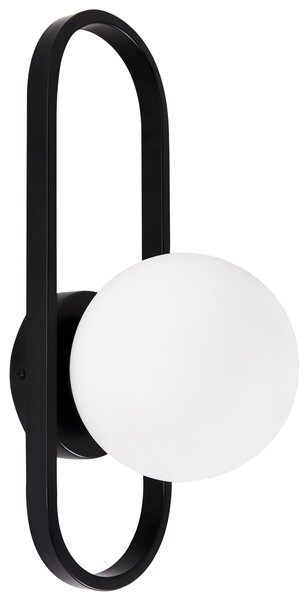 Nástěnná lampa VARDI Černá Kov