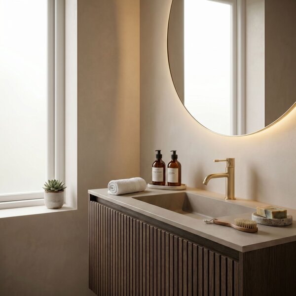 Rea Rea, Umyvadlová baterie Venti Brush Gold Low, REA-B9785