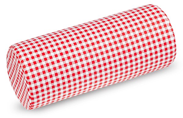 BELLATEX Válec Berta - povlak Červená průměr 15 x 35 cm