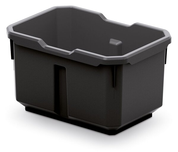 Prosperplast Sada úložných boxů 4 ks TITANIO 15,6 x 11 x 19,5 cm černo-červená