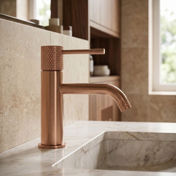 Rea Rea, Umyvadlová baterie Venti Brush Copper Low, REA-B9786
