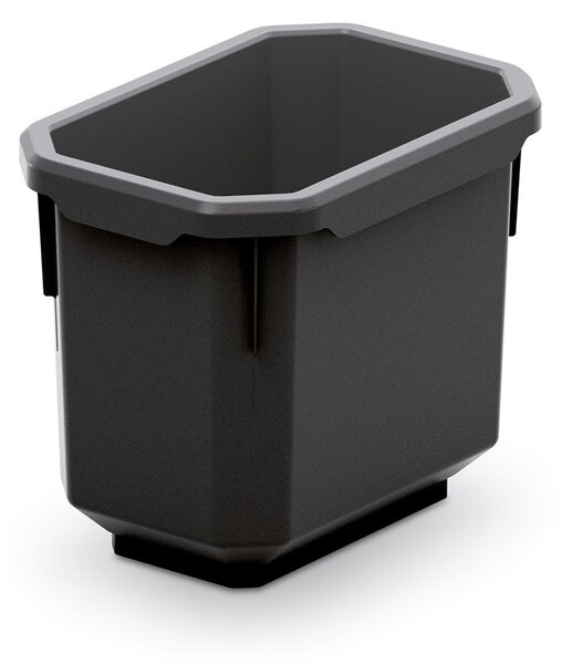 Prosperplast Sada úložných boxů 6 ks TITANIO 11 x 7,5 x 26,3 cm černo-červená