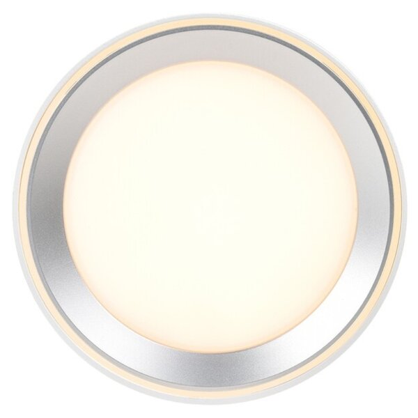 Nordlux Bílé kovové stropní LED světlo Landon Smart 12,5 cm