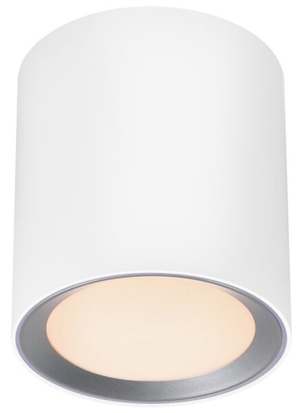 Nordlux Bílé kovové stropní LED světlo Landon Smart 12,5 cm