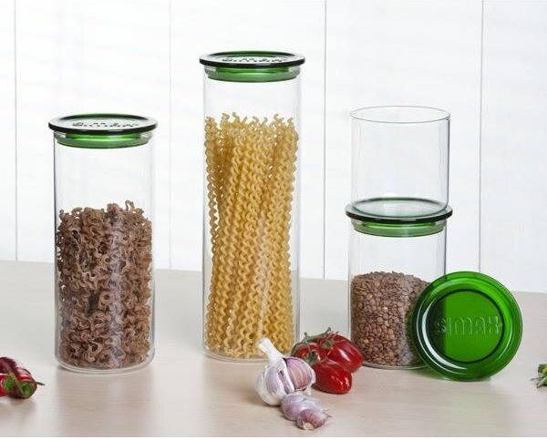 SIMAX NÁDOBA SE ZELENÝM VÍKEM 1400ML
