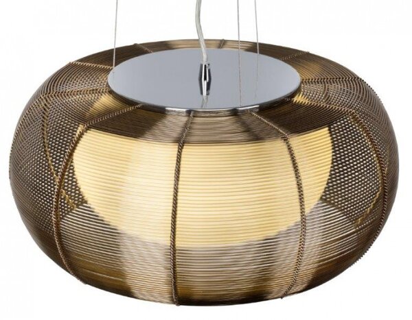 Brilliant 61190/53 Závěsný lustr RELAX BRONZ průměr 40cm