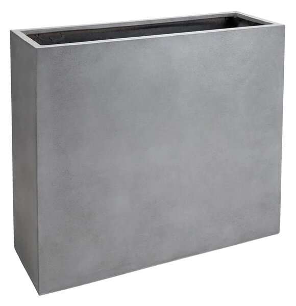 Květináč ELEMENTO, sklolaminát, šířka 88 cm, beton design