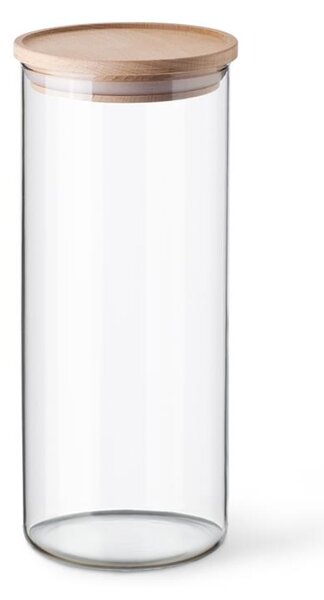 SIMAX NÁDOBA S DŘEVĚNÝM VÍKEM 1400 ML