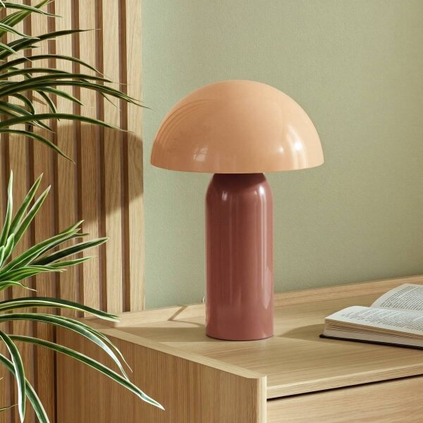 Atmosphera - Stolní lampa LITO 1xE14/6W/230V červená