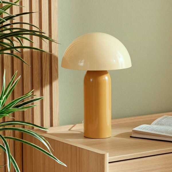 Atmosphera - Stolní lampa LITO 1xE14/6W/230V oranžová