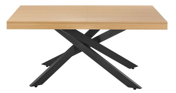 Designový rozkládací stůl LUCERO - dub / černý