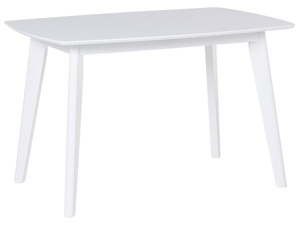 Rozkládací jídelní stůl SANFORD Bílá 120/160 cm 80 cm