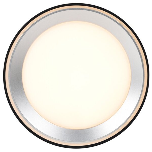 Nordlux Černé kovové stropní LED světlo Landon Smart 12,5 cm