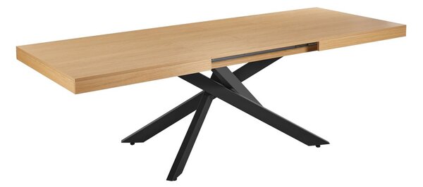 Designový rozkládací stůl LUCERO - dub / černý