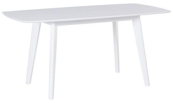 Rozkládací jídelní stůl SANFORD Bílá 120/160 cm 80 cm