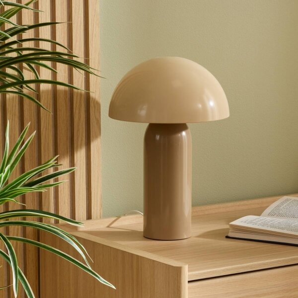 Atmosphera - Stolní lampa LITO 1xE14/6W/230V béžová