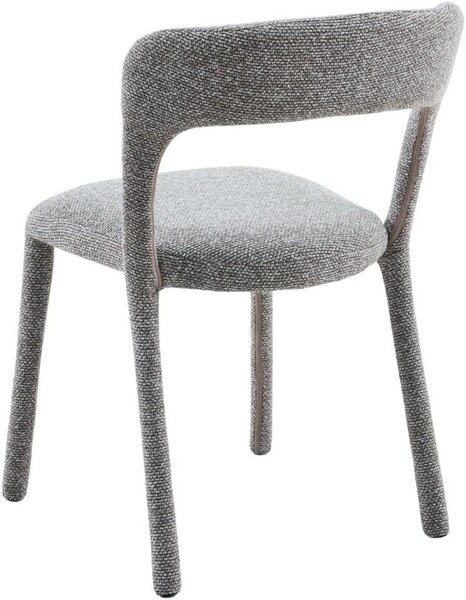 Jídelní židle v barvě taupe, moderní design, pohodlná, vhodná do jídelny