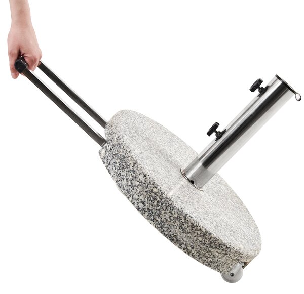 Základna slunečníku CERZETO Šedá Kulatý 30 kg