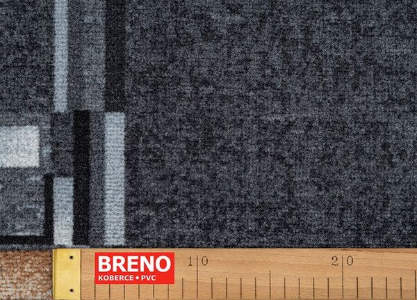 Breno Běhoun BOMBAY 97, šíře 67 cm, Vícebarevné/Šedá