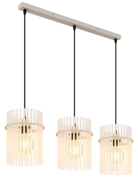 Globo 15698-3HB - Lustr na lanku GORLEY 3xE27/60W/230V