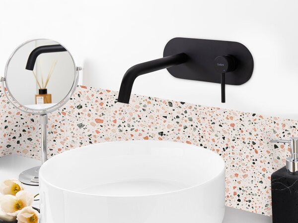 Nástěnná umyvadlová baterie GUAIBA Mosaz Černá