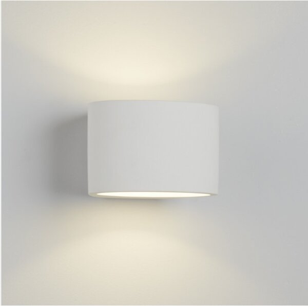 Searchlight 8721 Nástěnné svítidlo GYPSUM OVAL bílé