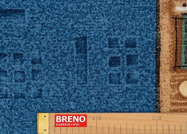 Breno Běhoun JENA 77, šíře 67 cm, Modrá/Vícebarevné