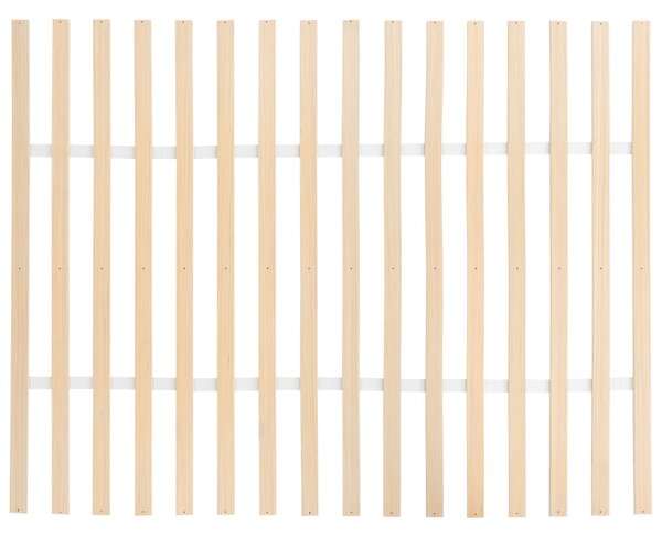 Postel Tkanina CORIO 140 x 200 cm Krémově bílá
