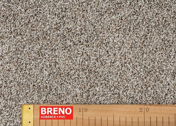 Breno Metrážový koberec BROADWAY 69, šíře 400 cm, Hnědá