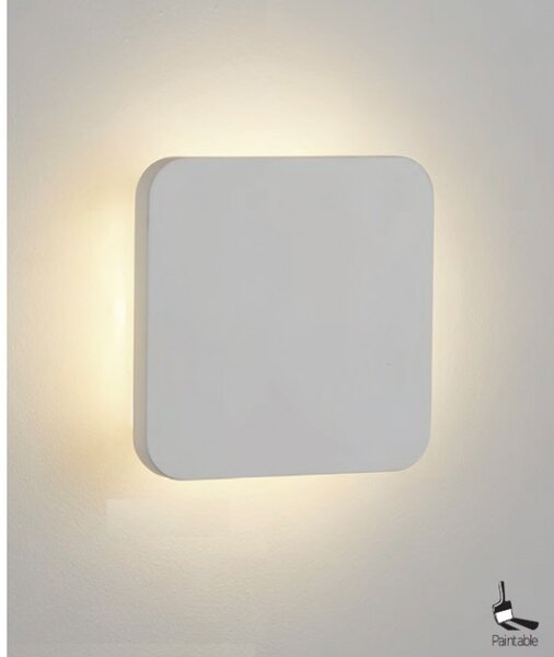 Searchlight 8834 Nástěnné LED svítidlo GYPSUM bílé