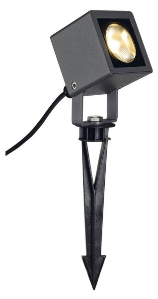 LA 231035 NAUTILUS čtvercový LED antracitová 230V/700mA COB LED 6.7W 55° IP65 3000K - BIG WHITE (SLV)