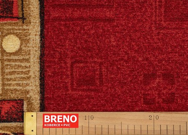 Breno Běhoun JENA 10, šíře 67 cm, Červená/Vícebarevné
