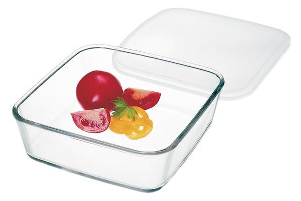 SIMAX NÁDOBA S BÍLÝM VÍKEM 21 CM