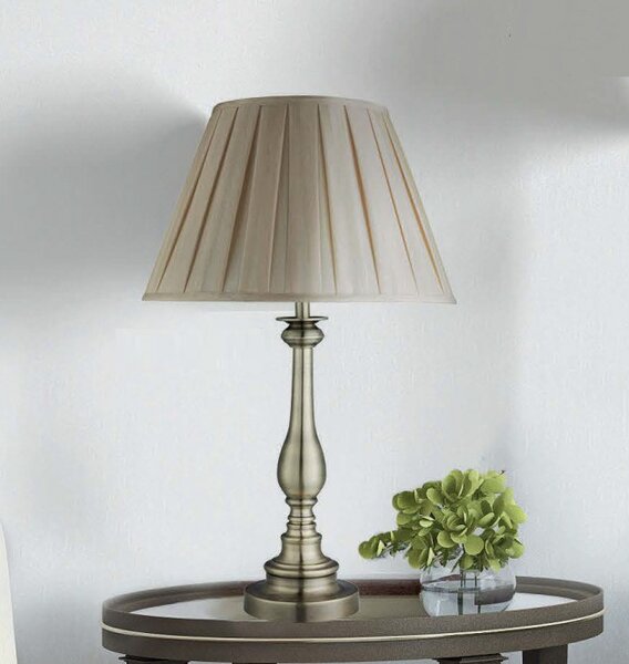Searchlight EU4023AB Stylová stolní lampa FLEMISH