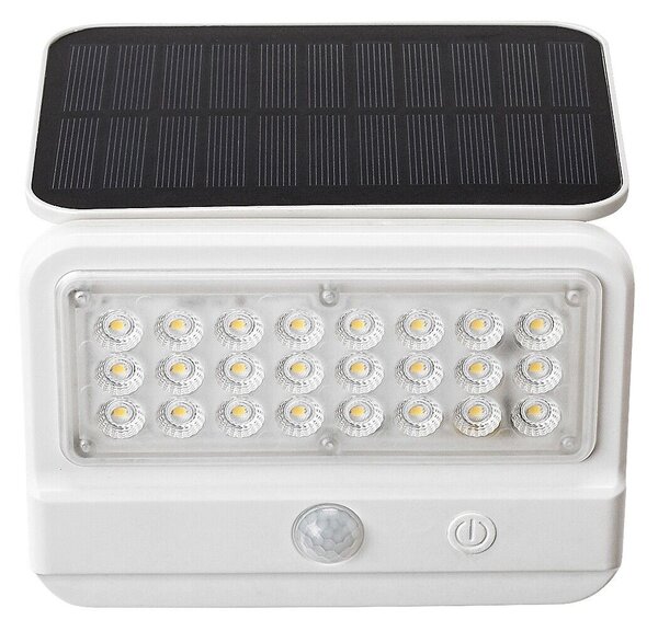 77090 Flaxton venkovní svítidlo solární LED 7W, 700lm, 4000K, IP54, senzor, bílá