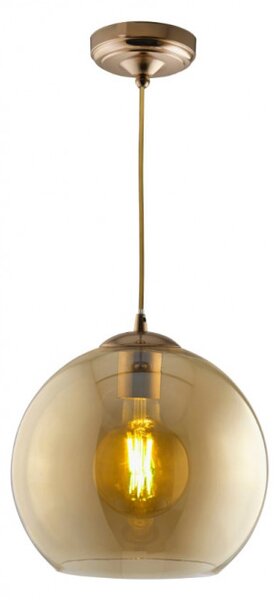 Searchlight 1632AM Závěsné svítidlo BALLS JANTAR průměr 30cm