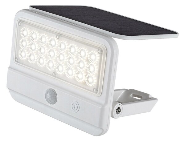 77090 Flaxton venkovní svítidlo solární LED 7W, 700lm, 4000K, IP54, senzor, bílá