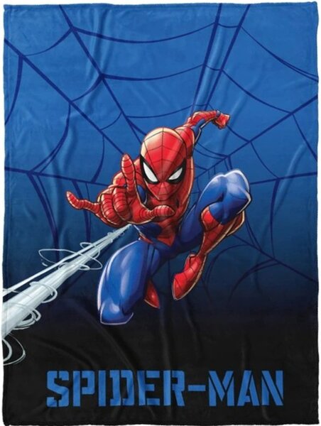 Coral fleece deka Amazing Spider-Man – rozměr 150 x 200 cm