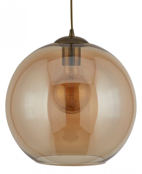 Searchlight 1621AM Závěsné svítidlo BALLS JANTAR průměr 25cm