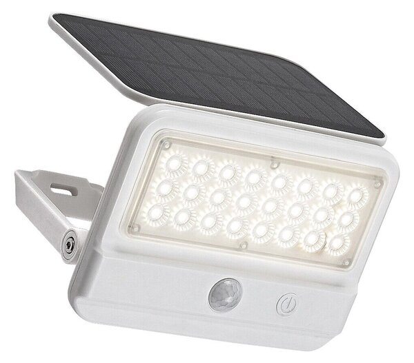 77090 Flaxton venkovní svítidlo solární LED 7W, 700lm, 4000K, IP54, senzor, bílá