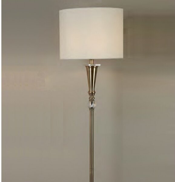 Searchlight EU1012AB Stylová stojanová lampa OSCAR patina