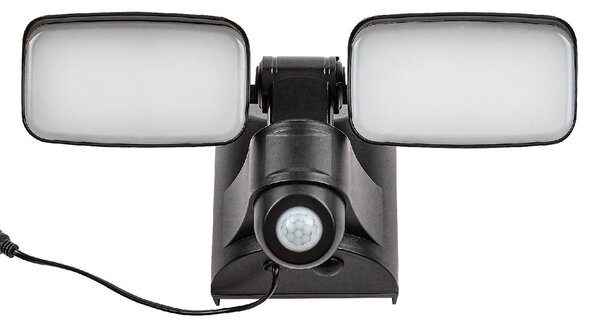 77091 Leszno venkovní svítidlo solární LED 10W, 800lm, 4000K, IP54, senzor, černá