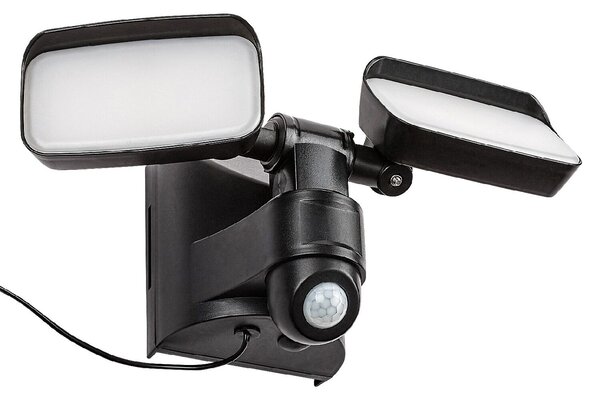 77091 Leszno venkovní svítidlo solární LED 10W, 800lm, 4000K, IP54, senzor, černá