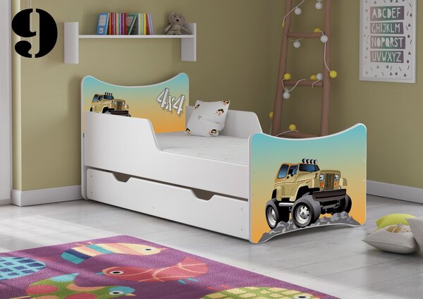 Plastiko Dětská postel Jeep - 9 - 140x70