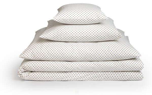 Bavlněné povlečení s puntíky na produkty Besky Grunt (všechny velikosti) Varianta: na polštářek o rozměru 30×23 cm (bez zipu, zasouvací)