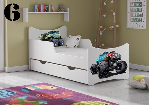 Plastiko Dětská postel Monster Truck - 6 - 180x90
