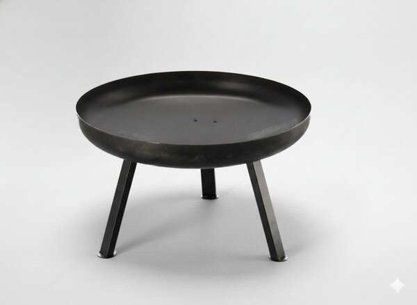 Zahradní ohniště STEEL černé BBQ6445
