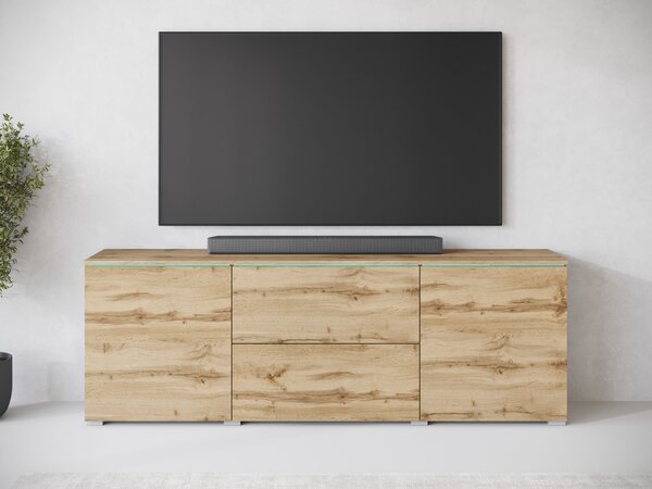 Stolek pod TV HERMINA 180 - dub wotan