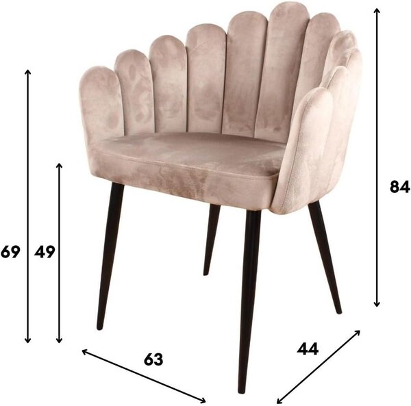Jídelní židle zelená, potažená velvetem, pohodlná, vhodná do jídelny