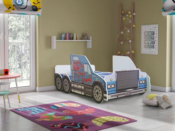 Dětská auto postel Truck 160x80